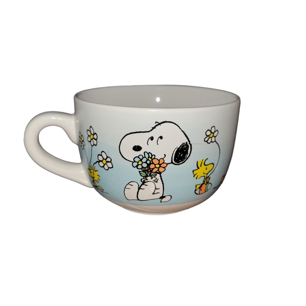 Oversize peanuts spring/Easter mug